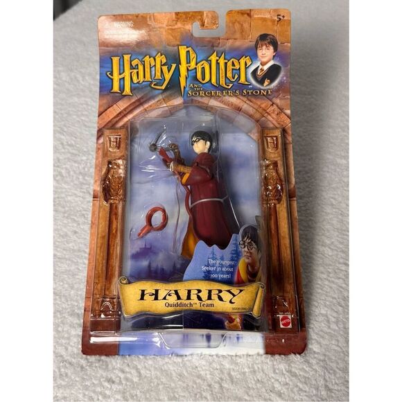 HARRY POTTER & SORCERER'S STONE HARRY QUIDDITCH TEAM - Picture 1 of 8